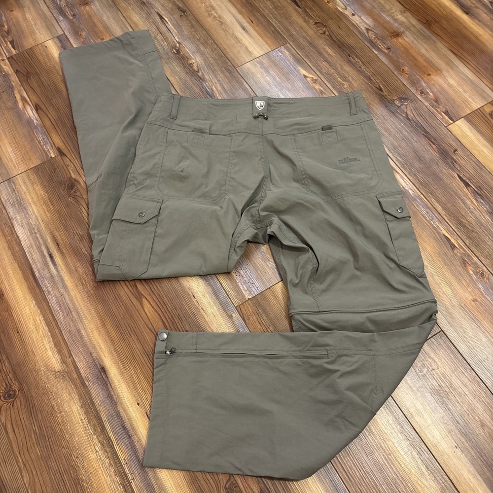 NWOT KUHL Renegade Stealth Convertible Sz 36x32 Pants Zip Off Mens New w/o Tags